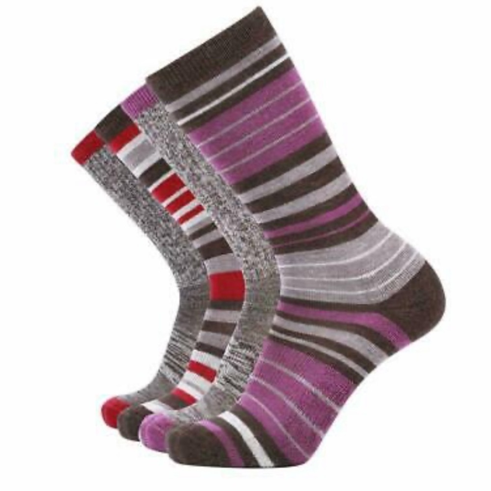 EnerWear 4 Pairs Merino Wool unisex Socks